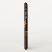 Mystique Garden Abstrakt Art Glosse iPhone Hülle (Linke Seite)