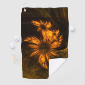 Mystique Garden Abstrakt Art Golfhandtuch (Insitu)