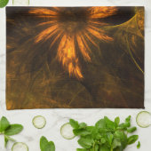 Mystique Garden Abstrakt Art Kitchen Handtuch (Gefaltet)