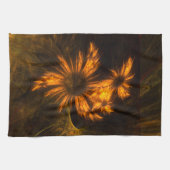 Mystique Garden Abstrakt Art Kitchen Handtuch (Horizontal)