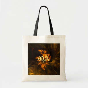Mystique Garden Abstrakt Art Monogram Bag Tragetasche