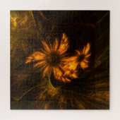 Mystique Garden Abstrakt Art Puzzle (Horizontal)