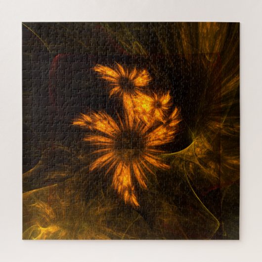 Mystique Garden Abstrakt Art Puzzle (Vertikal)