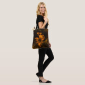 Mystique Garden Abstrakt Art Tasche (Am Model)