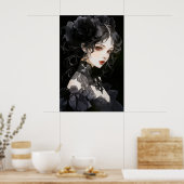 Mystique im Schatten #107 Poster (Küche)