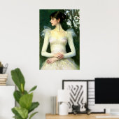 Mystique in Bloom #112: Whispers of Spring Poster (Heimbüro)