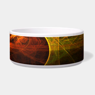 Mystique Jungle Abstrakt Art Dog Bowl Napf