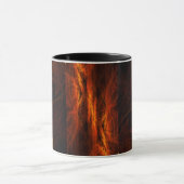 Mystique Jungle Abstrakt Coffee Tasse (Zentrum)