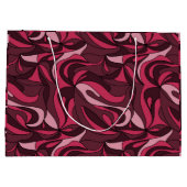 Mystique Magenta Große Geschenktüte (Rückseite)