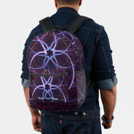 Mystisch Bedruckter Rucksack