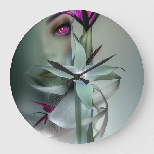 Mystisch Große Wanduhr (Vorderseite)