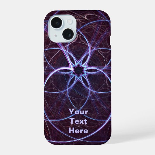Mystisch iPhone 15 Hülle (Rückseite)