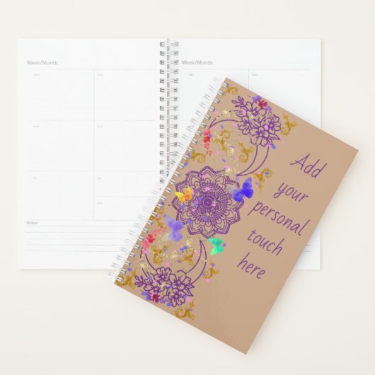 Mystisch, Mandala Daily Planner Planer (Anzeige)