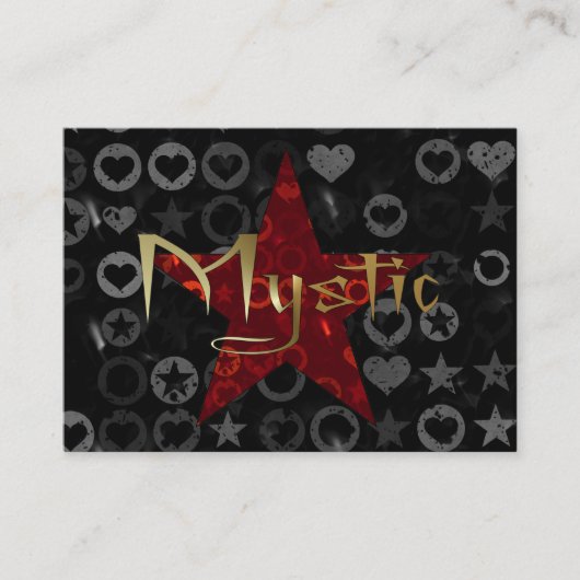 Mystisch Visitenkarte (Vorderseite)