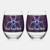 Mystisch Weinglas Ohne Stiel (Vorderseite)