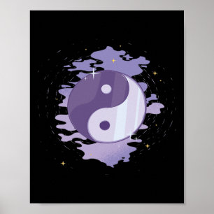 Mystisch Yin Yang Poster