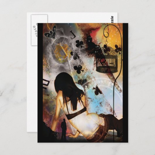 Mystische 8 k. Postkarten (Vorne/Hinten)