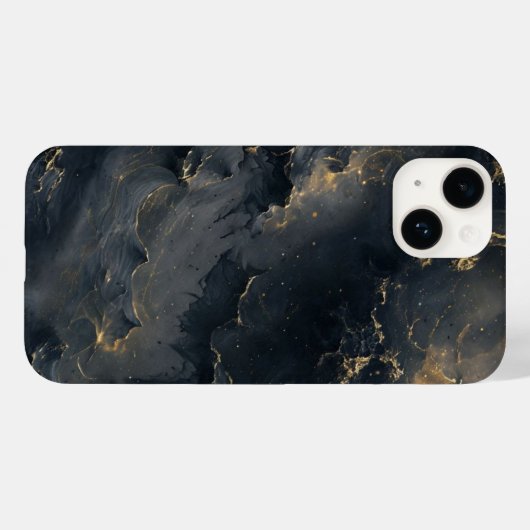 Mystische Abstrakte Landschaft iPhone 14 Fall Case-Mate iPhone Hülle (Rückseite (Horizontal))