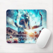 Mystische ägyptische Göttin Mousepad (Mit Mouse)