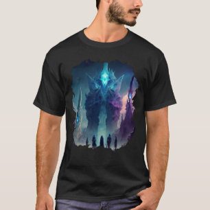 Mystische Alien Planet Futuristische Reise T-Shirt