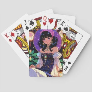 Mystische Anime-Spielkarten Spielkarten
