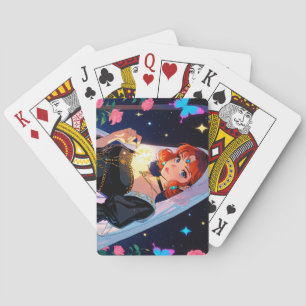 Mystische Anime-Spielkarten Spielkarten