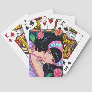 Mystische Anime-Spielkarten Spielkarten