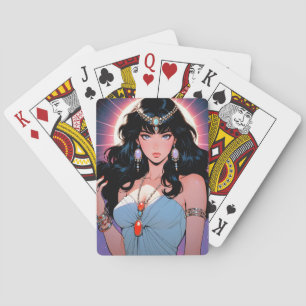 Mystische Anime-Spielkarten Spielkarten