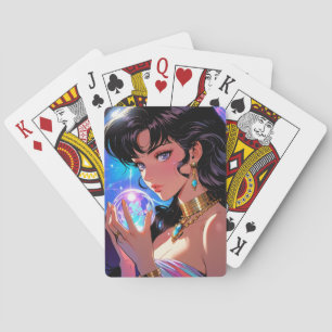 Mystische Anime-Spielkarten Spielkarten