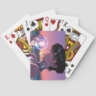 Mystische Anime-Spielkarten Spielkarten