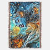 Mystische ätherische Kunst Decke (Vorderseite Vertikal)