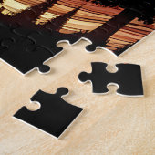 Mystische ätherische Kunst mit Bäumen und nächtlic Puzzle (Seite)