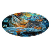Mystische ätherische Kunst Schneidebrett (Ecke)