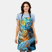 Mystische ätherische Kunst Schürze (Getragen)