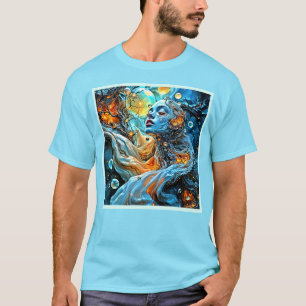 Mystische ätherische Kunst T-Shirt