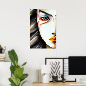 Mystische Ätherische Schöne Frauen Poster (Heimbüro)