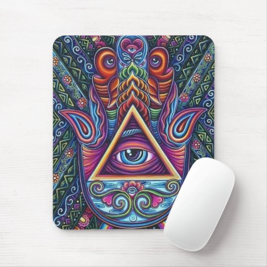 Mystische Augen Mousepad (Mit Mouse)