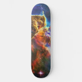 Mystische Berge - Carina Nebula Skateboard (Vorderseite)