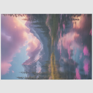 Mystische Berge Seidenpapier