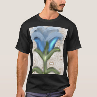 Mystische blaue Blüte - Wachsende Blume  T-Shirt
