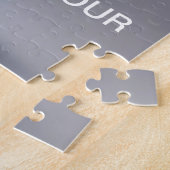 Mystische Blaue Eule des Lichts Puzzle (Seite)