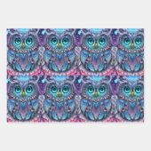 Mystische blaue Schale des Lichts Geschenkpapier Set (Vorderseite)