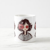 Mystische Bloom-Tasse Kaffeetasse (Mittel)