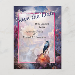 Mystische Blume des übernatürlichen Reiches Ankündigungspostkarte