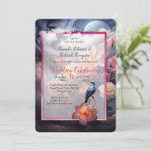 Mystische Blume des übernatürlichen Reiches Einladung (Stehend Vorderseite)