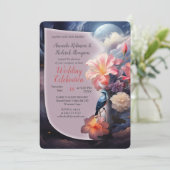 Mystische Blume des übernatürlichen Reiches Einladung (Stehend Vorderseite)