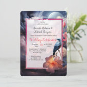 Mystische Blume des übernatürlichen Reiches Einladung (Stehend Vorderseite)