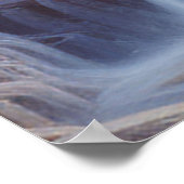 Mystische Blume des übernatürlichen Reiches Poster (Ecke)