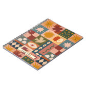 Mystische Bohemische Himmelsmuster Notizblock (Linke Seite)