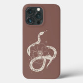 Mystische Botanische Schlangendarstellung Case-Mate iPhone Hülle (Rückseite)